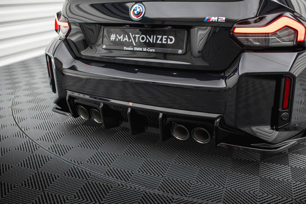 Diffuser V.1 BMW M2 G87 Maxton Glans Zwart