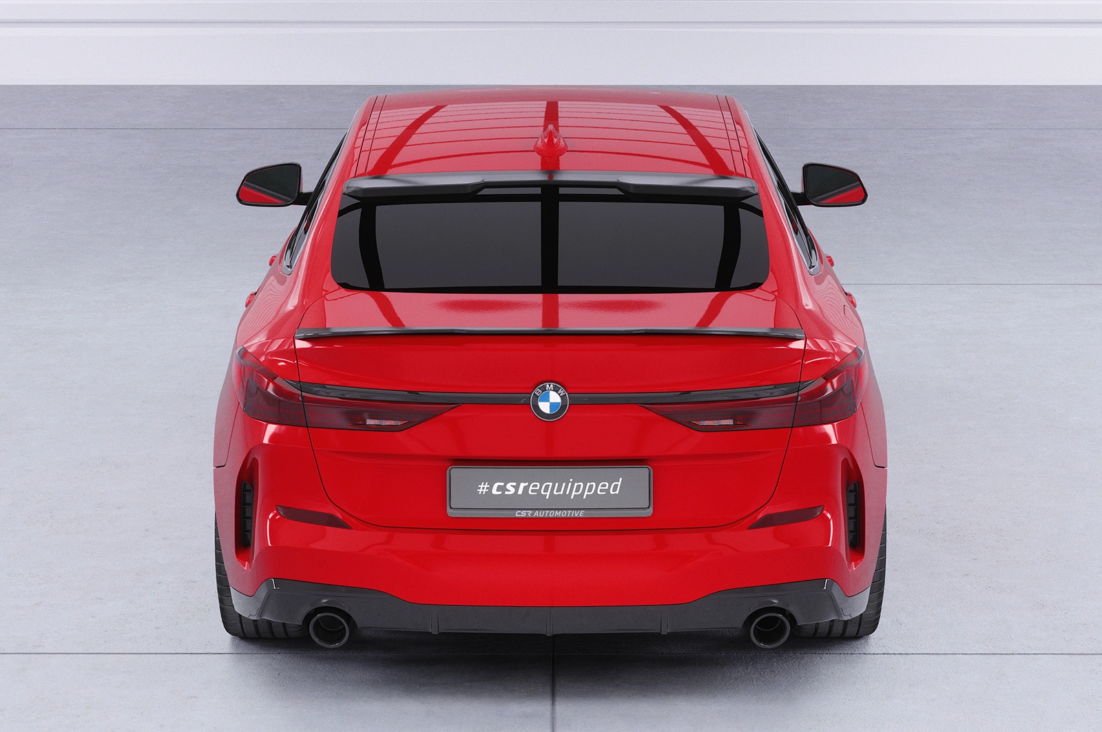 Achterspoiler BMW 2er (F44) Gran Coupe Glans Zwart van CSR Automotive (2020-)