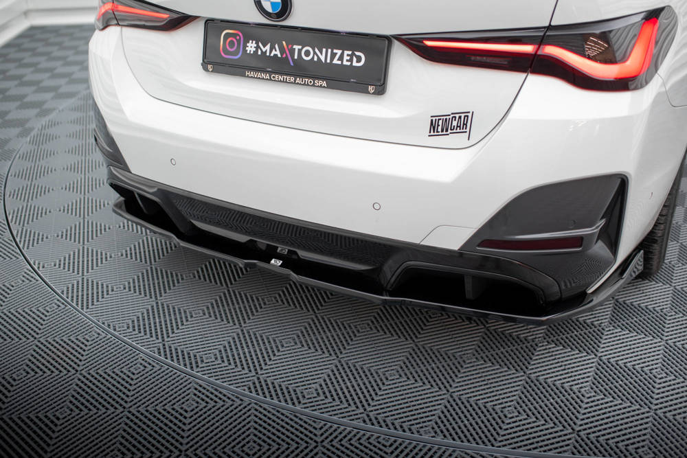 Diffuser V.2 BMW i4 G26 M Pakket Maxton Glans Zwart