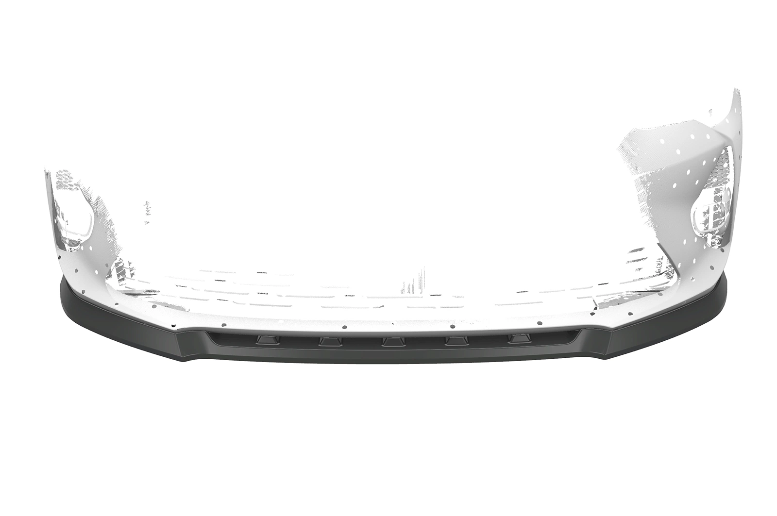 Voorspoiler Opel Corsa F GS-Line glans zwart 07/2019–