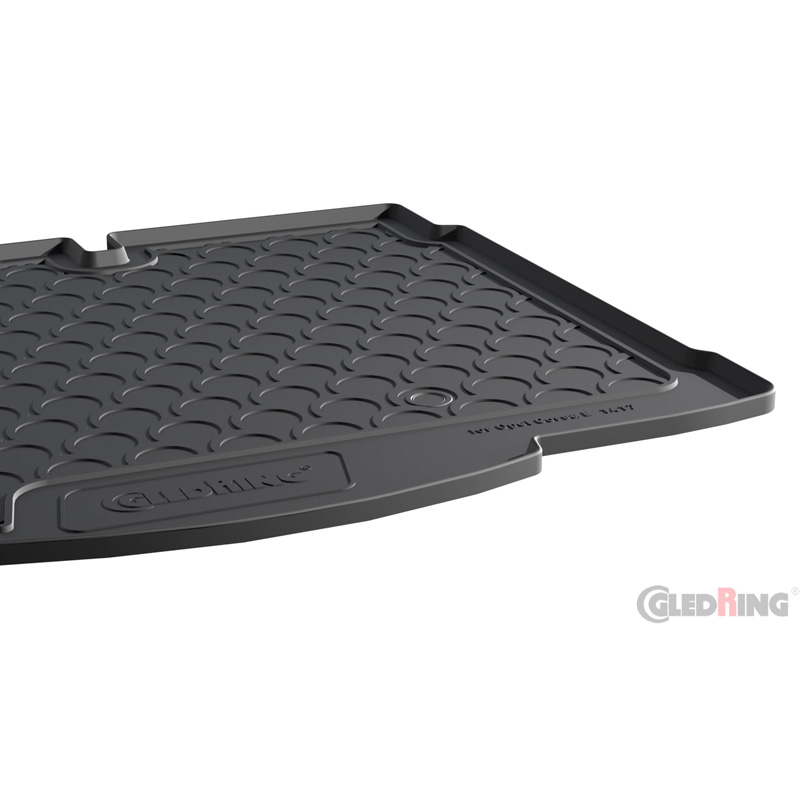 Rubbasol (Rubber) Kofferbakmat  Opel Corsa E 2014-2019 (Lage laadvloer)
