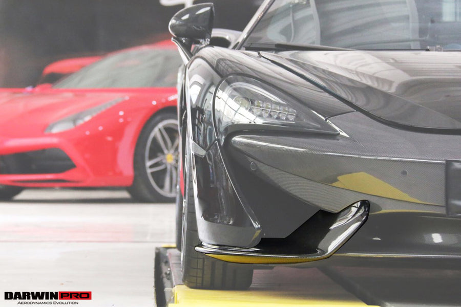 McLaren 540c/570s/570gt Carbon Voorbumper Canards 2015-2020