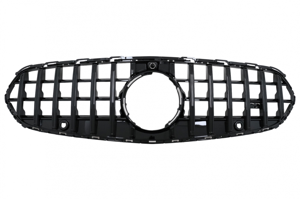 Grill Mercedes C klasse W206 Standaard Model(2021-Up) GT-R Panamericana Glans Zwart