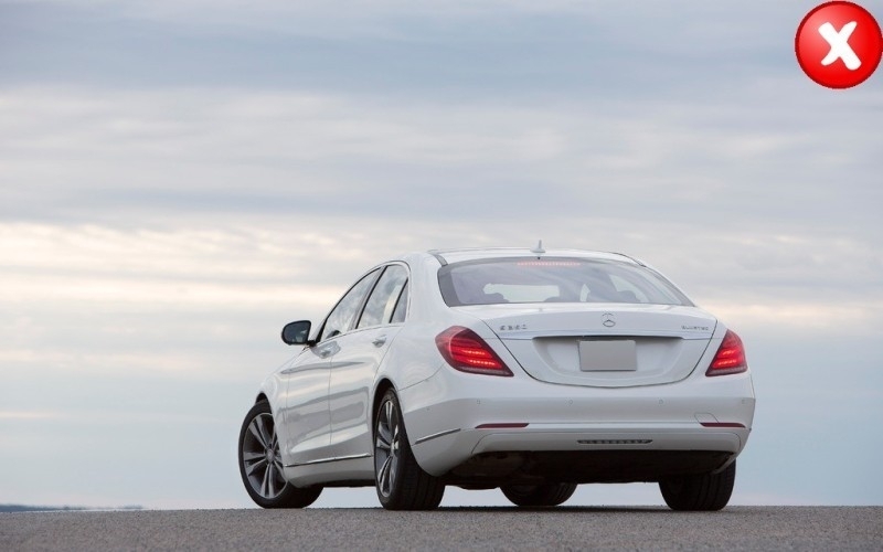 Diffuser Mercedes S-Klasse W222 AMG S63 Zwart