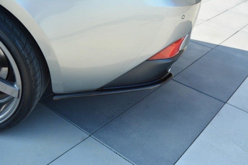 Achterzij Spoilers Lexus IS Mk3 T Glanzend Zwart