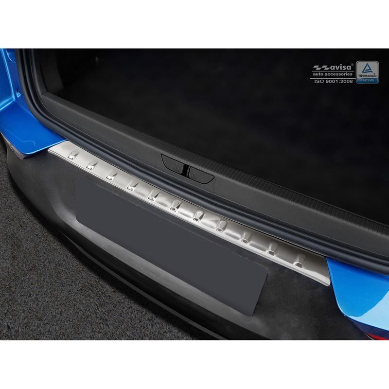 RVS Achterbumperprotector  Opel Grandland X 2017-2021 'Ribs'