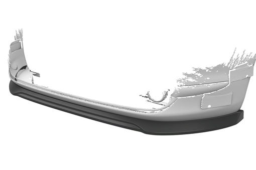 Voorspoiler Fiat 500