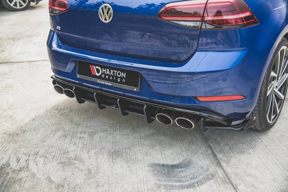 Race achter diffusser Golf 7 R/R-Line Facelift