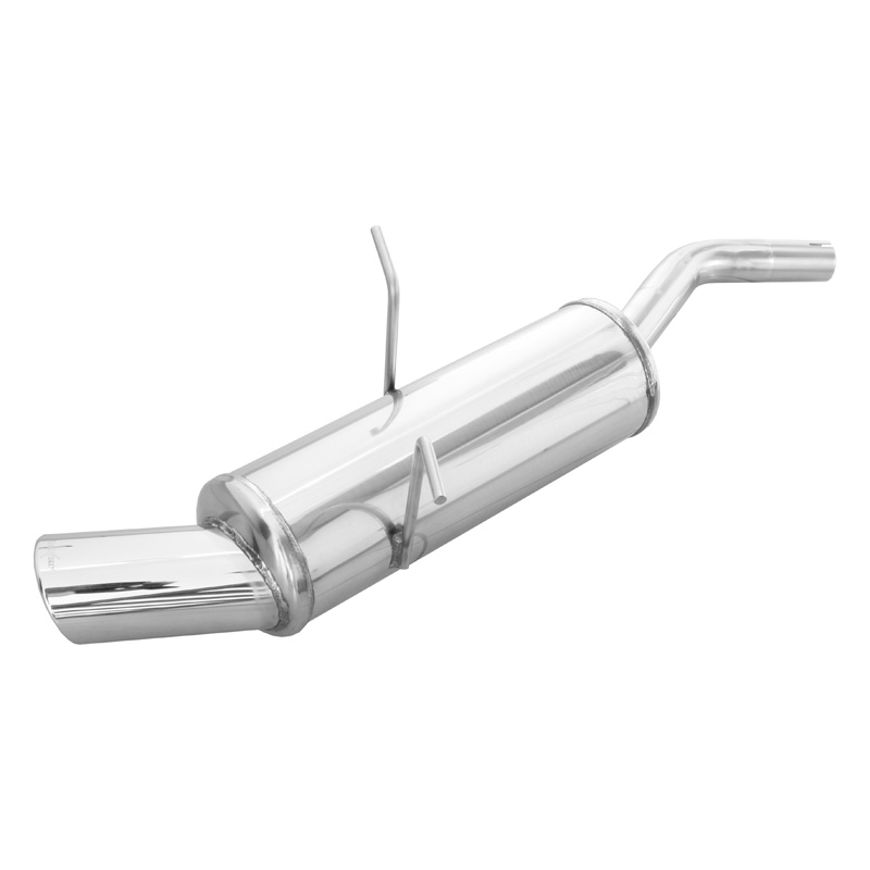 100% RVS Sportuitlaat  Mini One R50 1.6 90pk 2001-2006 1x90mm X-Race