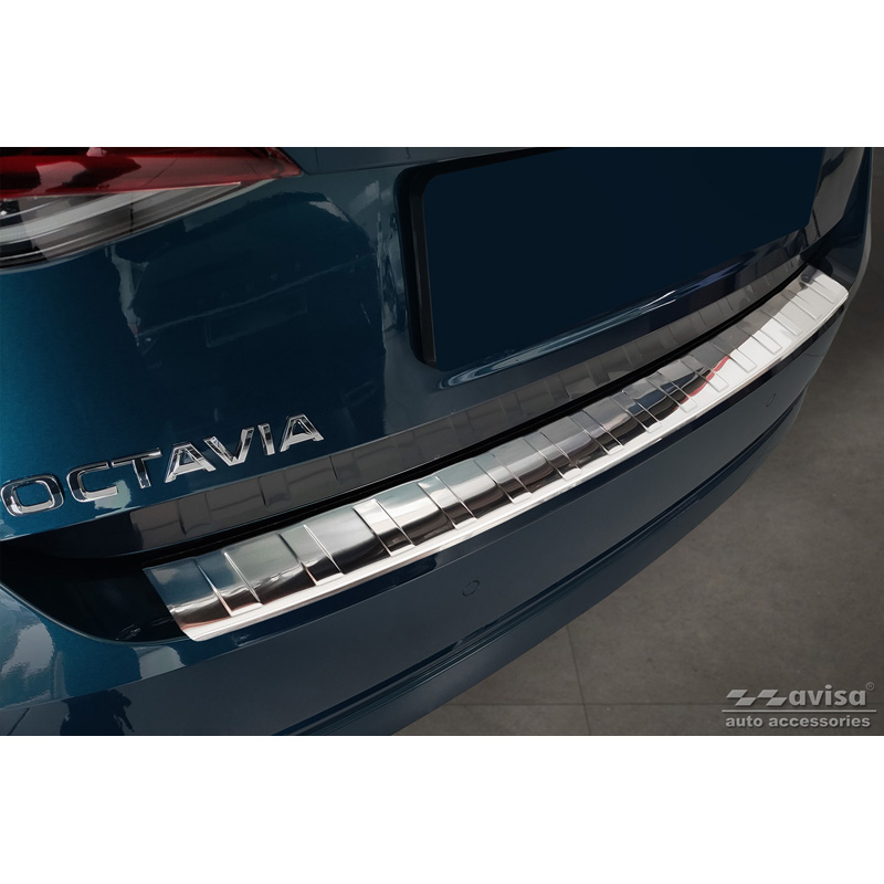 RVS Achterbumperprotector  Skoda Octavia IV Liftback 2020-2024 & FL 2024- 'Ribs'