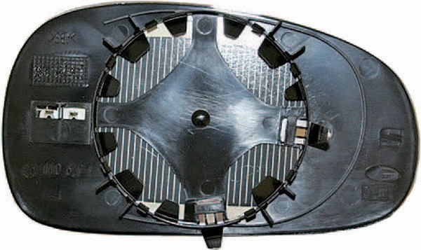 Spiegel glas rechts SEAT LEON, 05-09 VERWARMBAAR; CONVEX