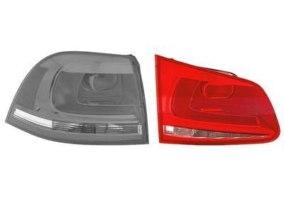 achterlicht, zonder fittingdeel, binnen, links VW Touareg, 2010