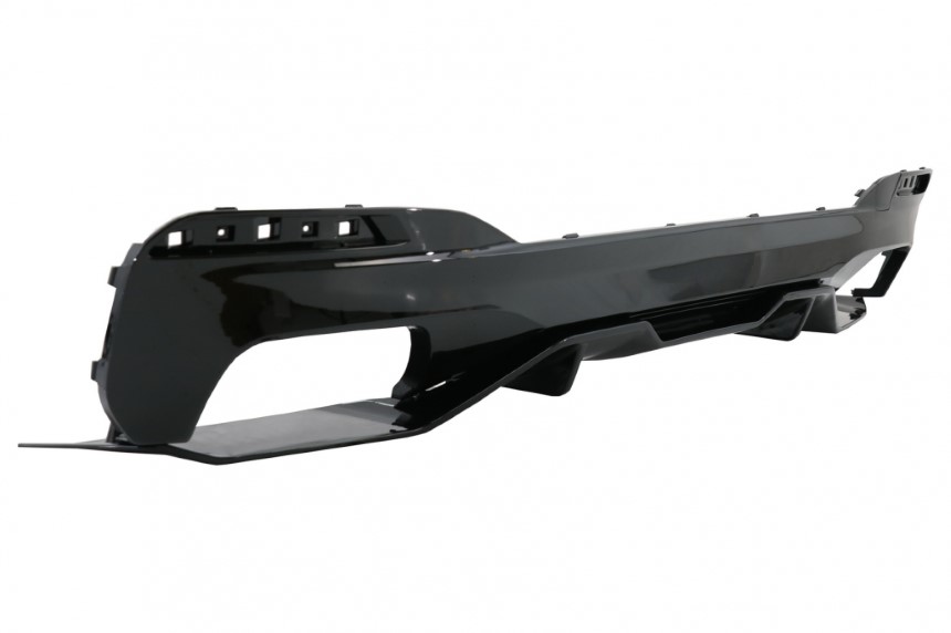 Diffusor BMW G30/G38 540 M-Pakket Performance Look Glans Zwart Sierstukken