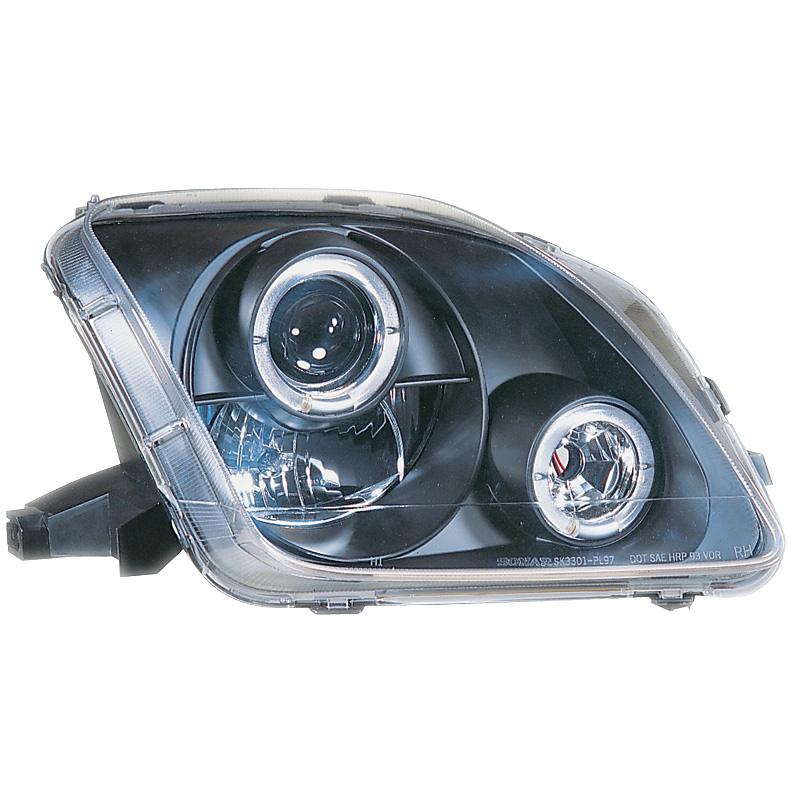 Faros Honda Prelude 97- negro