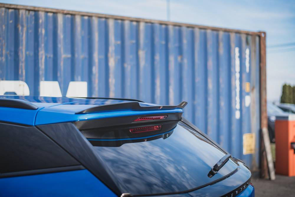 Spoiler Cap Peugeot 2008 MK2 19-.. Glans Zwart
