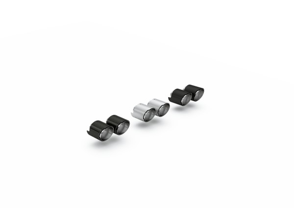 Einddemper BMW M3 Series Sedan Sport Exhaust Systems Black Anodized