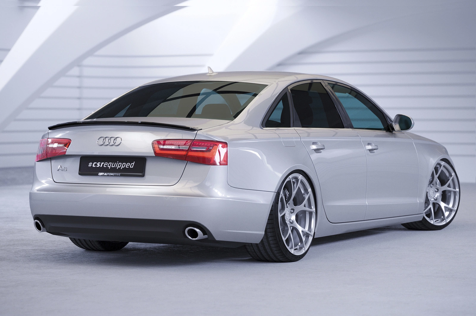 Achterspoiler Audi A6 C7 4G Glans Zwart – CSR Automotive – 2011–2018