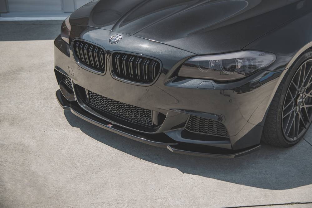 Voorspoiler BMW 5 F10/F11 MPACK V.4 Glanzend Zwart