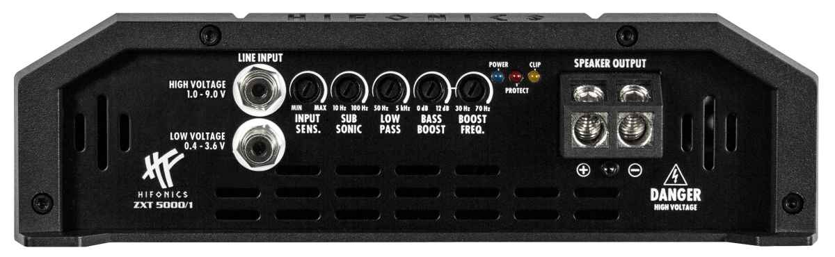 Versterker Hifonics ZXT5000/1 Mono block 5000watt