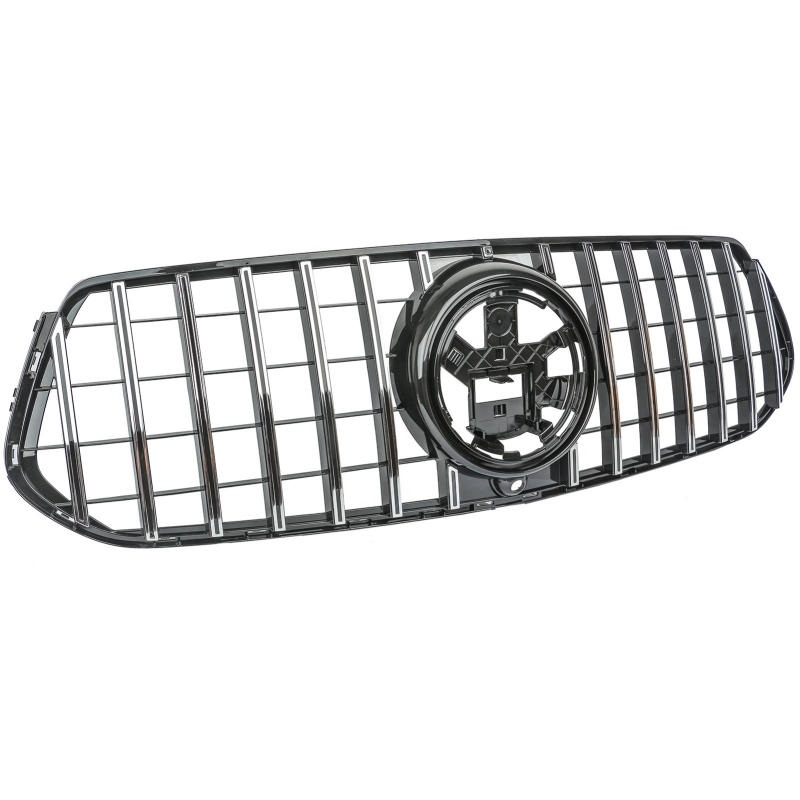 Grill Mercedes GLE W167 AMG / C167 Coupe 19-23 GT Look Glans Zwart / Chroom