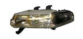 koplamp, H7+H1, elektr verstelb, 4 drs, links Rover 400, 1995-20