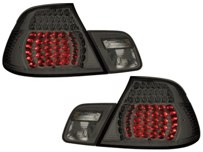 Luces traseras BMW E46 coupe 99-03 LED facelift rojo/