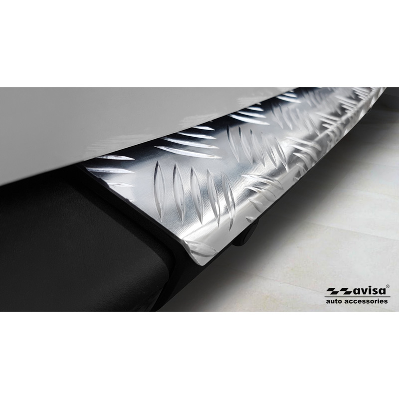 Aluminium Achterbumperprotector  Mercedes Sprinter III 2018- 'Riffled plate'