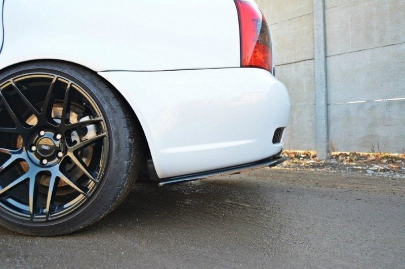 Achterspoiler Audi RS4 B5 Glanzend Zwart
