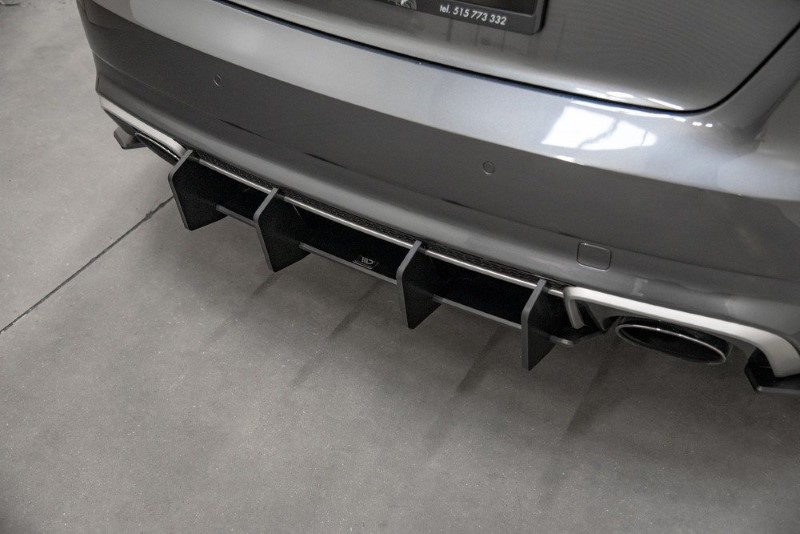 Duurzame Achter Diffuser V.2 Audi RS8 8V Sportback Racing