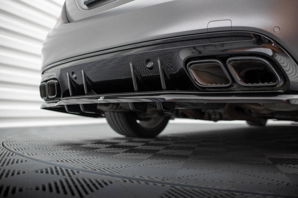 Diffuser Mercedes AMG C63 Sedan / Estate FL Maxton Glans Zwart