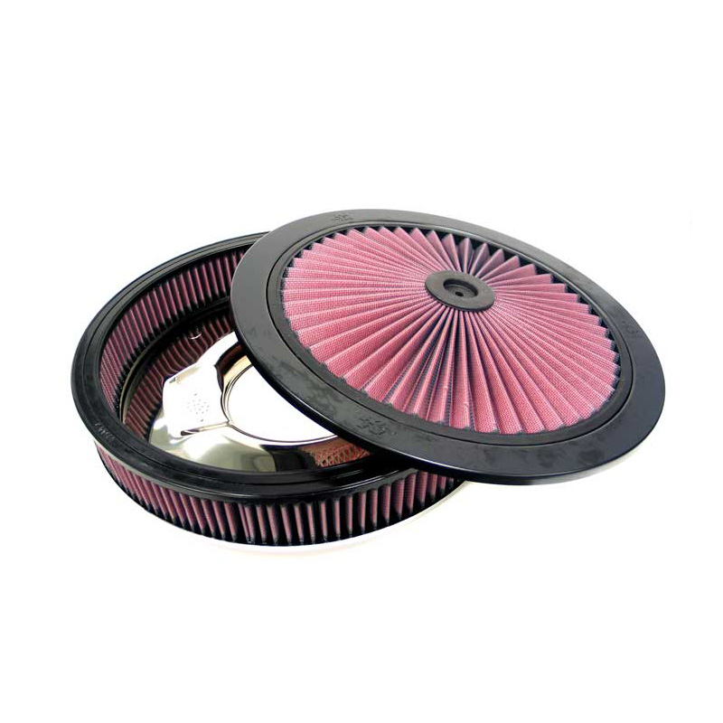 K&N Luchtfilter X-Stream - 130mm aansluiting, 305mm inwendige diameter, 98mm hoogte (66-3000)