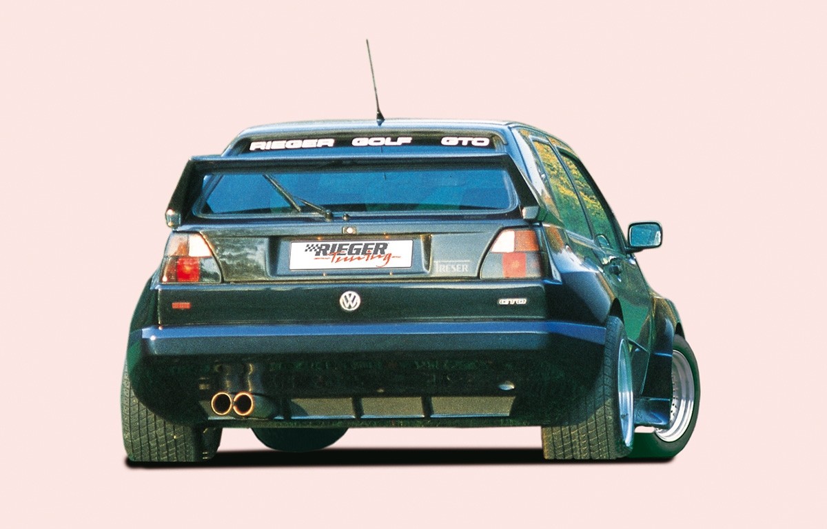 Achterbumper Breedversie ll VW Golf II Polyester Rieger