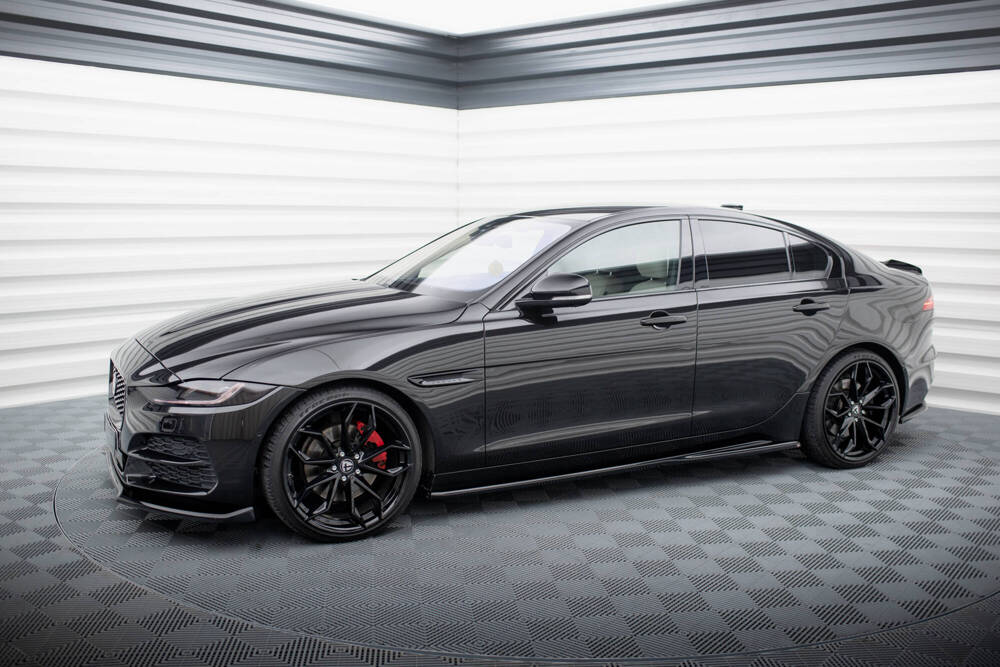 Zijskirt diffusor Jaguar XE X760 FL Maxton Glans Zwart