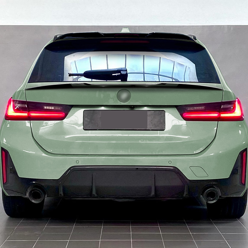 Dakspoiler (Spoiler Cap)  BMW 3-Serie G21 Touring 2019- (ABS Glanzend zwart)