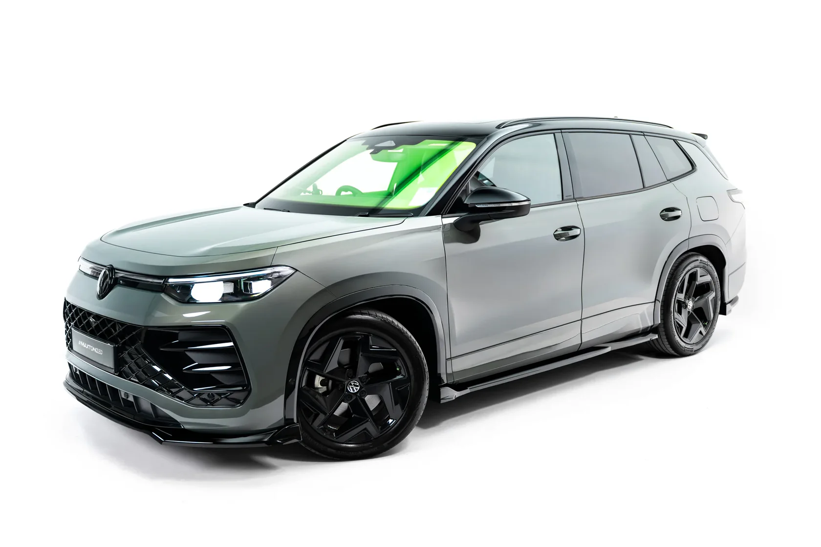 Zijskirts Volkswagen Tayron R-Line Mk1 Glans Zwart