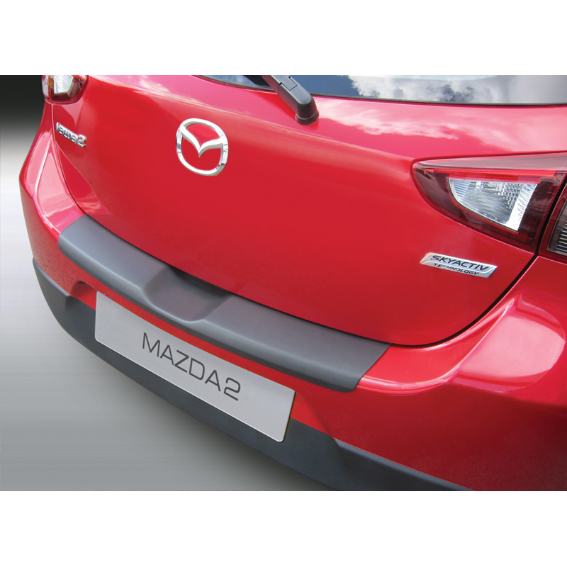 ABS Achterbumper beschermlijst  Mazda 2 3/5-deurs 2015- Zwart