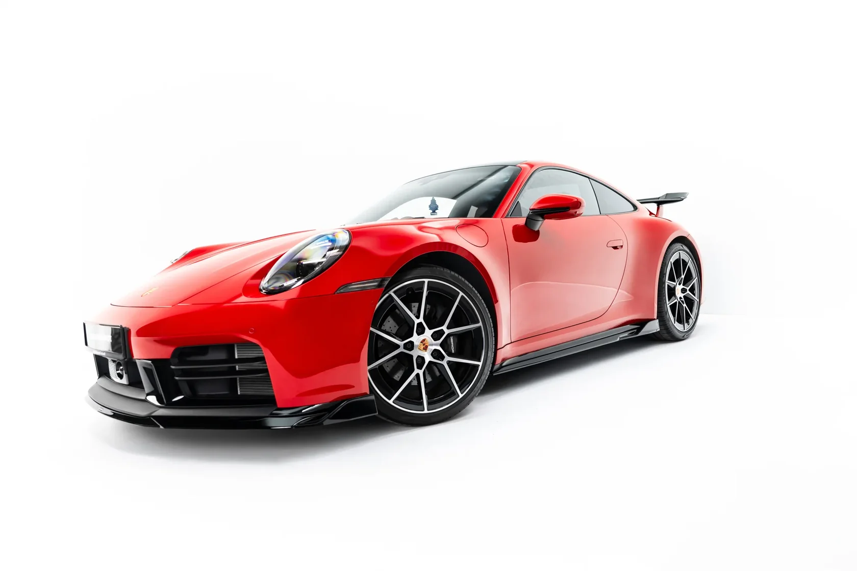 Bodykit passend voor Porsche 911 Carrera Aero 992 Facelift Glans Zwart – Maxton Design