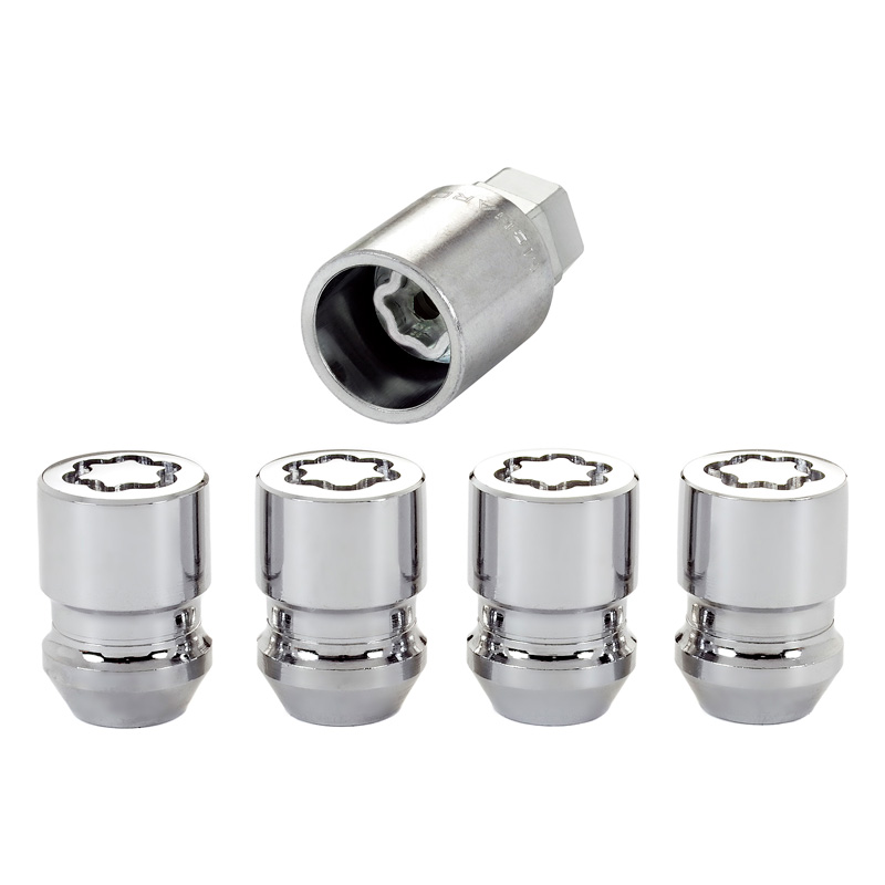 McGard Slotmoerenset M12x1.50 - Konisch - Lengte 37mm (21mm kop)