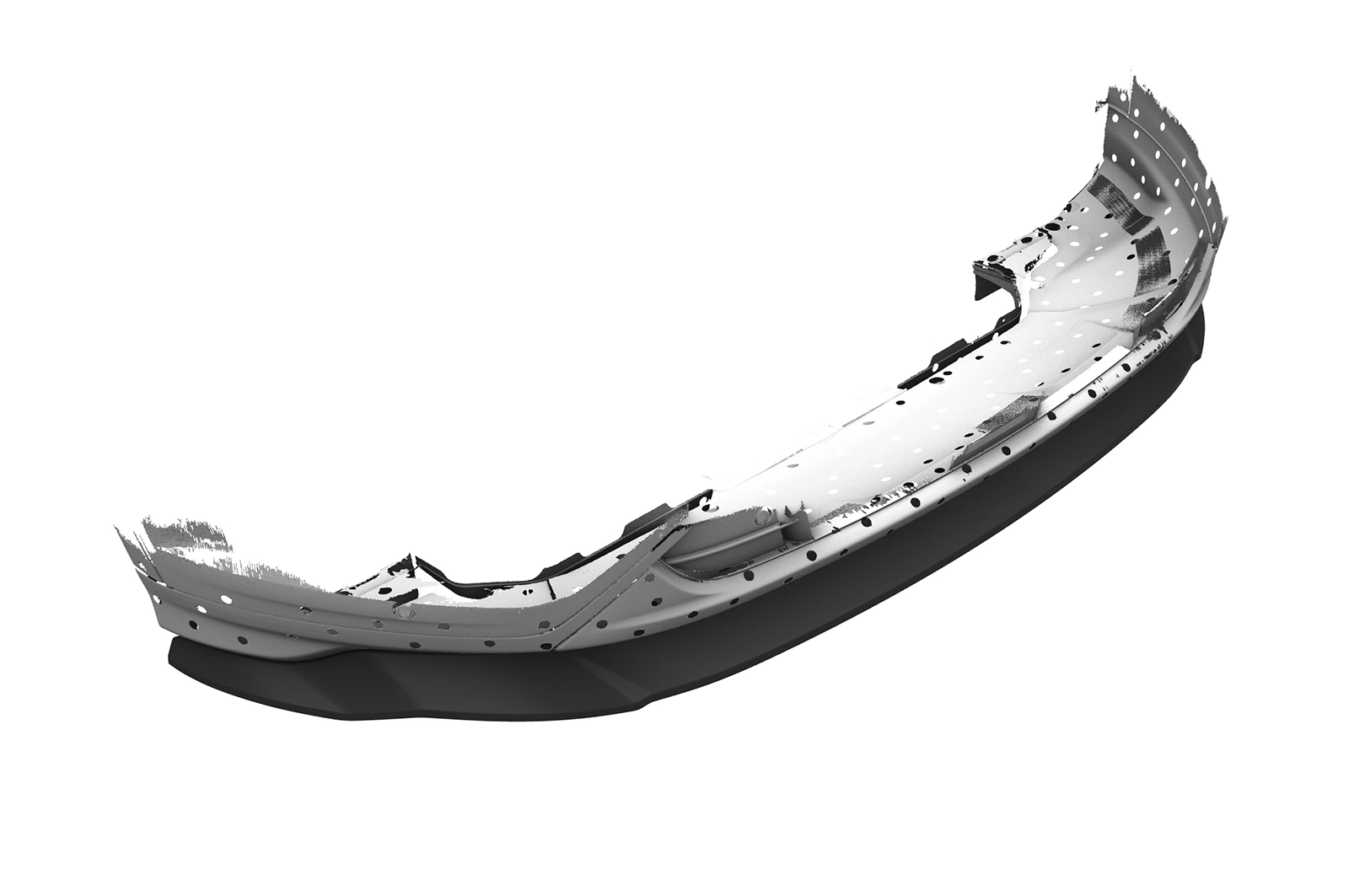 Voorspoiler Ford Kuga 2 2016–2019 (Facelift) – CSR Automotive – Glans Zwart
