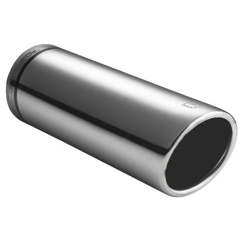 Uitlaatsierstuk rond 70xL120 40-60mm RVS Ulter Sport