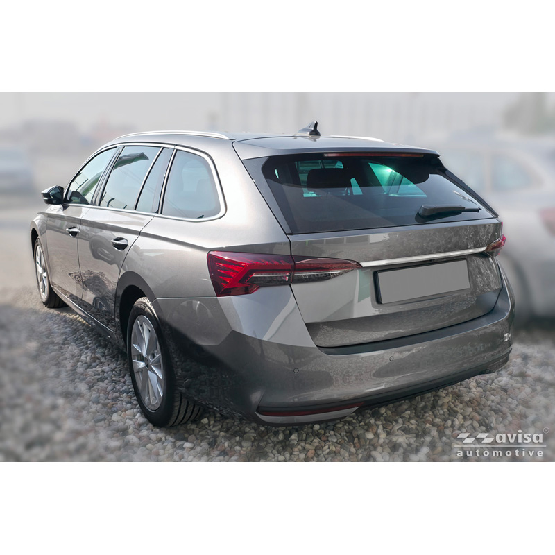 Avisa Geborsteld RVS Kofferbak Sierlijst  Skoda Octavia IV Combi (NX5) 2019-2024 & Facelift 2024-