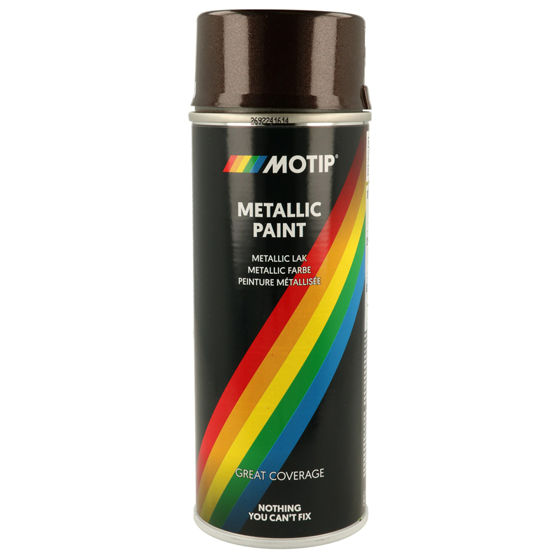 Motip Metallic Lak - Bruin - 400ml