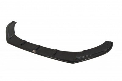 Voorspoiler  VW Polo MK5 GTI FACELIFT Glans Zwart