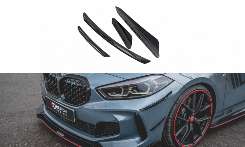 Voorbumper vleugels (Canards) BMW 1 F40 M-Pack / M135i