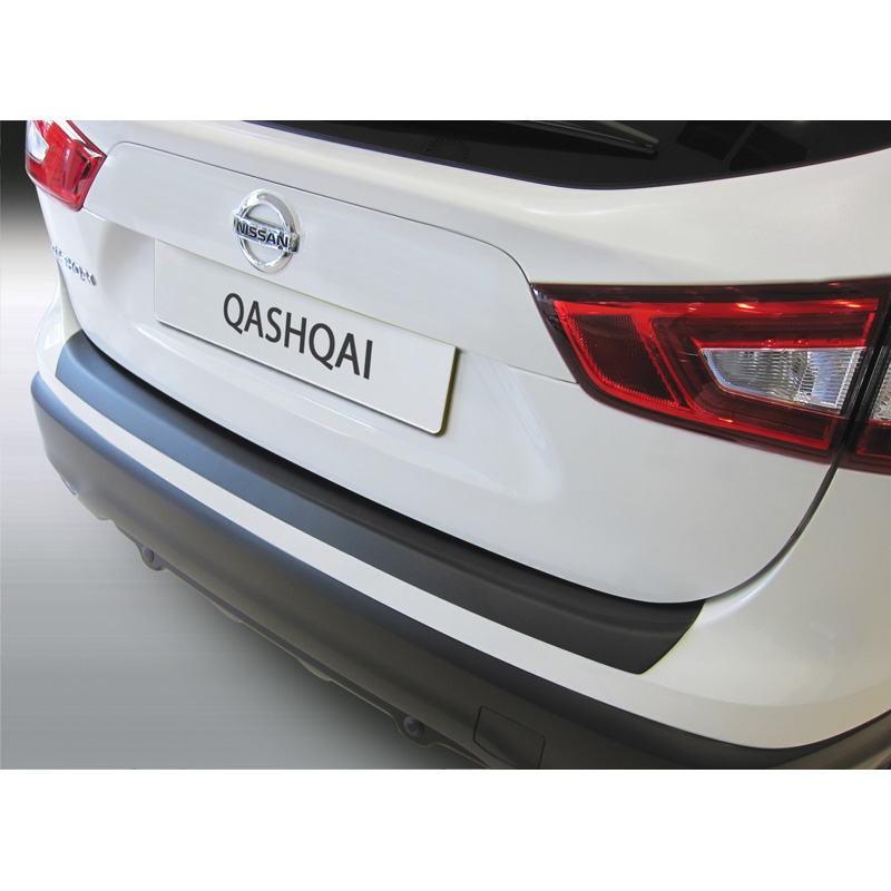 ABS Achterbumper beschermlijst  Nissan Qashqai 3/2014-7/2017 Zwart