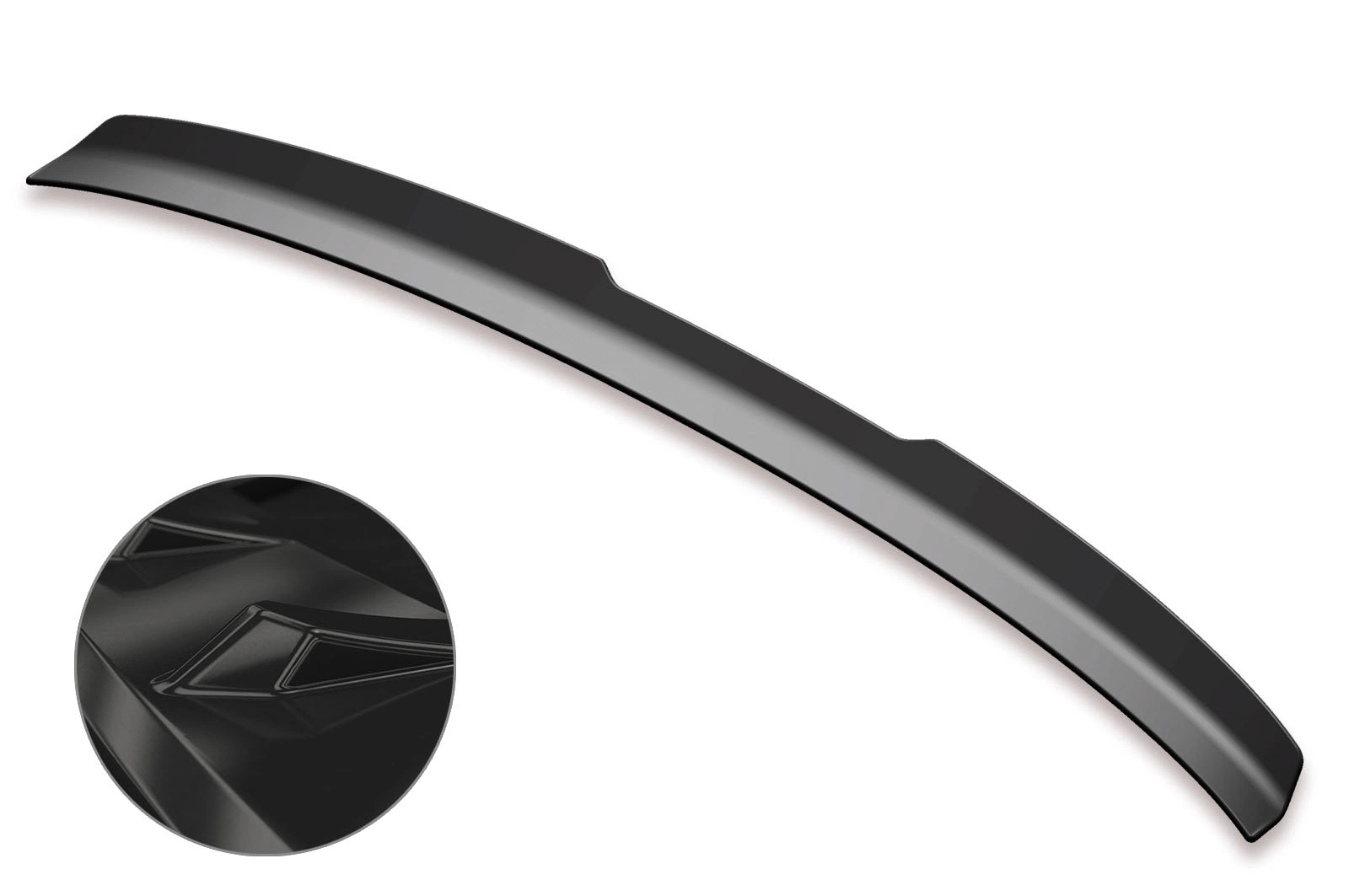 Achterspoiler VW Polo V (Typ 6R, 6C) Glans Zwart – CSR Automotive – 2008–2017
