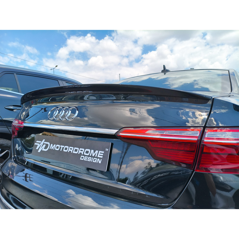 Motordrome Achterspoilerlip  Audi A4 B9 Sedan 2015-2024 (PU)