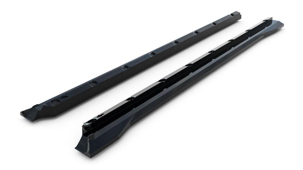 Zijskirts Diffusers Forthing T-Five Mk1 Maxton Glans Zwart