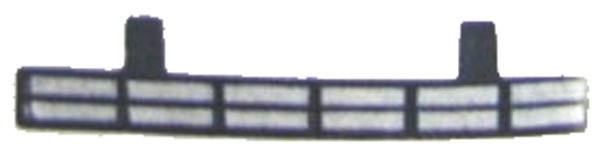Grill midden DB L207 77-95 voor 5 CYL Bumper