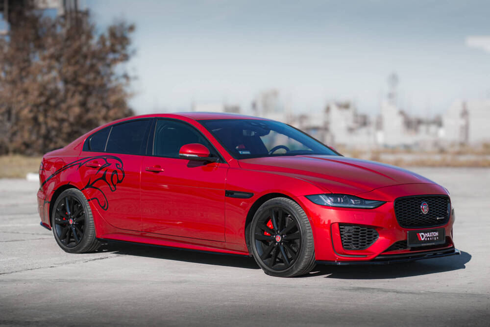 Zijskirts Jaguar XE R-Dynamic X760 FL Maxton Glans Zwart